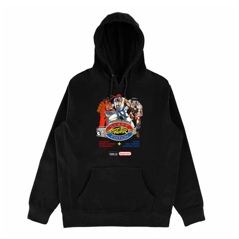 Black Super Beat Fighter Slapp Edition Hoodie