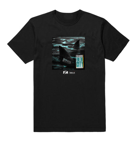 For The City - Black T-Shirt