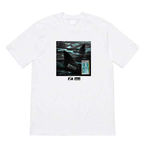 For The City - White T-Shirt